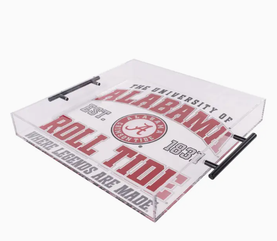 Alabama Retro Acrylic Tray