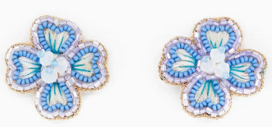 Camilla Studs in Periwinkle