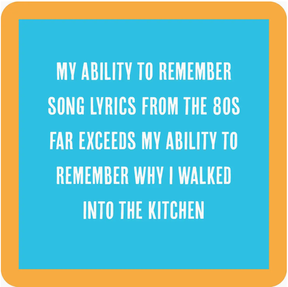 Lyrics Coaster