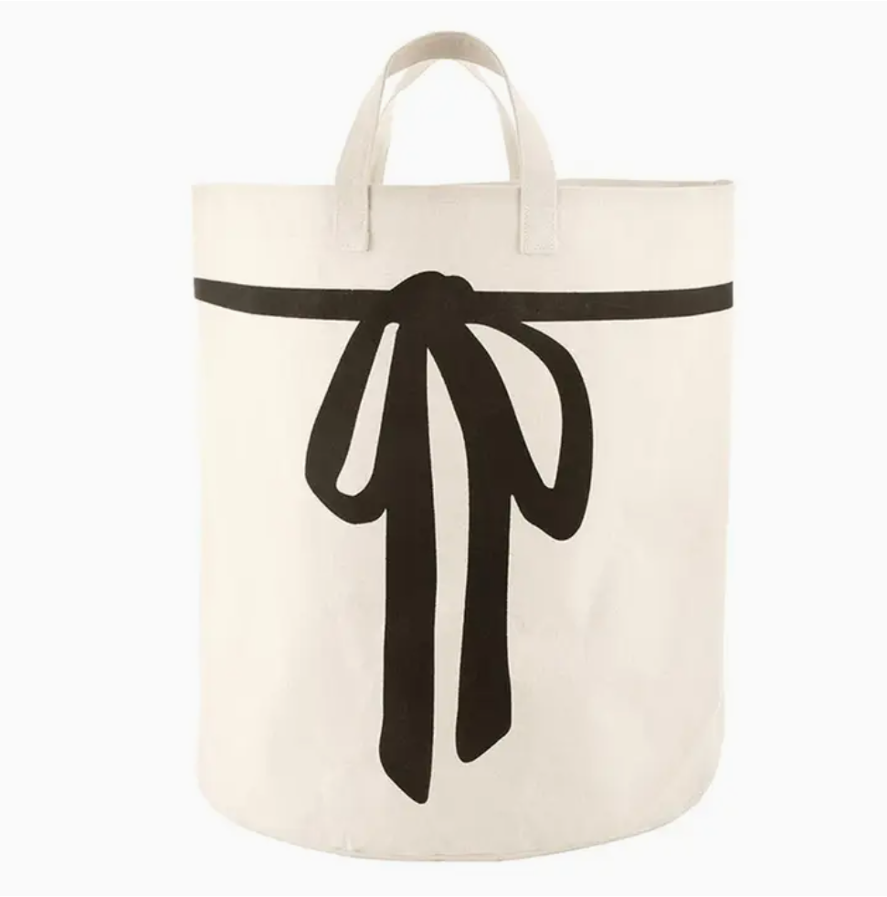 Large Canvas Storage Tote