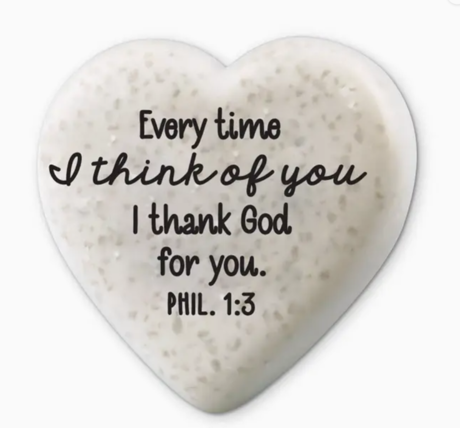 Heart Stone - Thankful