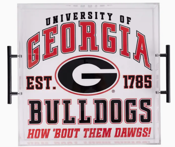 Georgia Retro Acrylic Tray