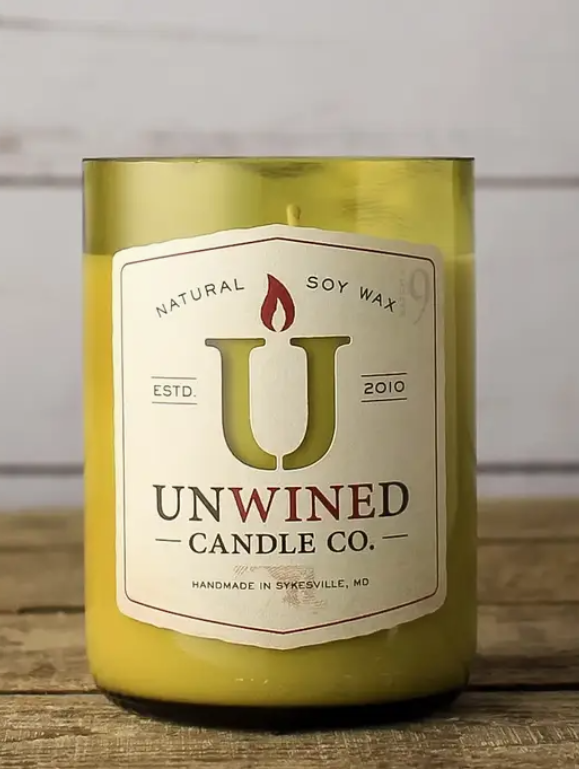 Bourbon Butterscotch - Wine Bottle Candle