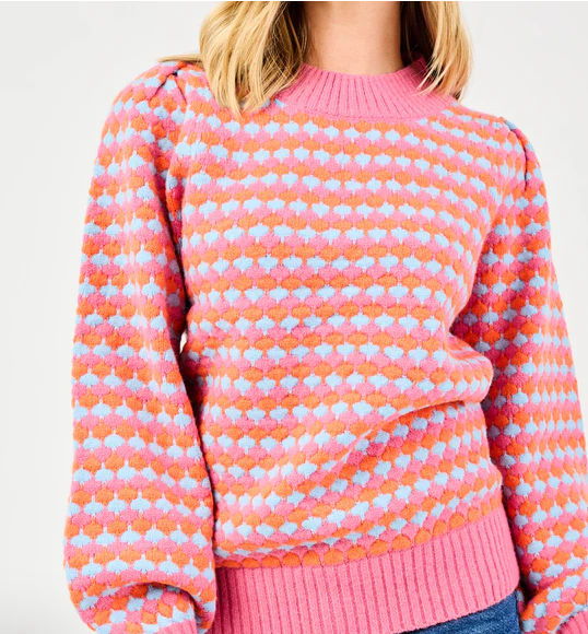Annabelle Sweater | Pink Multi