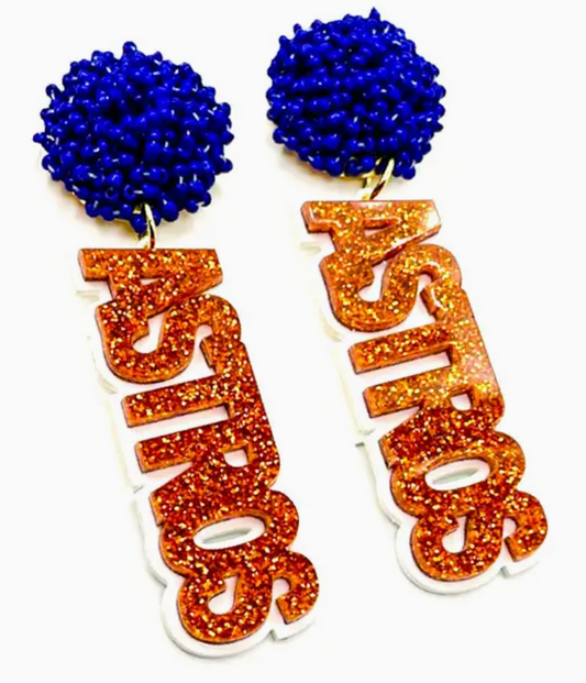 Astros Earrings