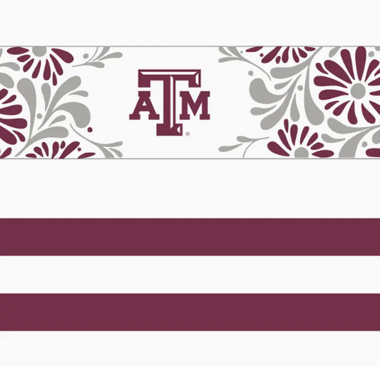 Texas A&M Floral Strap