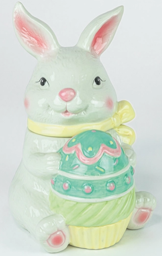 Easter Bunny Cookie Jar