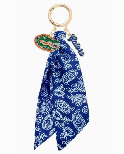 Florida Gators Logo Bandana Bag Charm