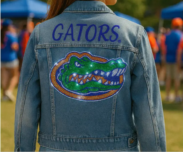 *PREORDER* University of Florida Gators Blue Denim Jacket