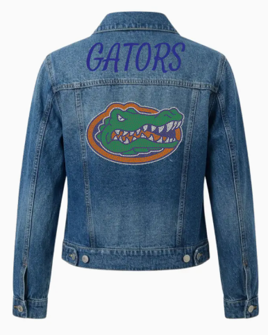 *PREORDER* University of Florida Gators Blue Denim Jacket