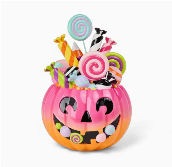 17" Jack-O-Lantern with Candy