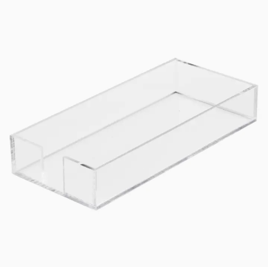Notepaper in Acrylic Tray - Love Notes