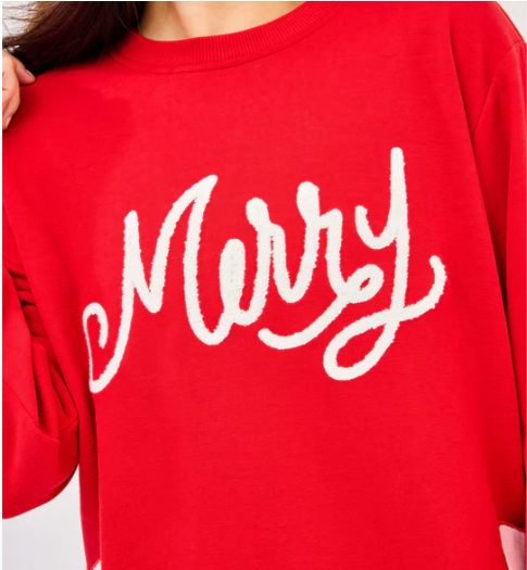 Merry Bow Sweatshirt