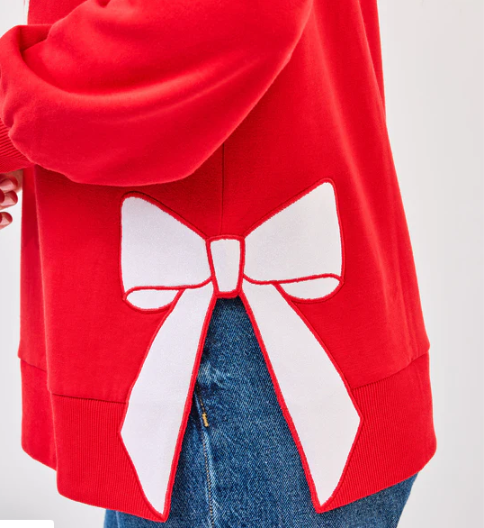 Merry Bow Sweatshirt