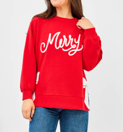 Merry Bow Sweatshirt