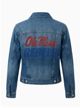 *PREORDER* University of Mississippi Ole Miss Rebels Denim Jacket