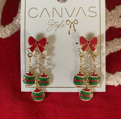 Deck the Halls Ornament Earrings