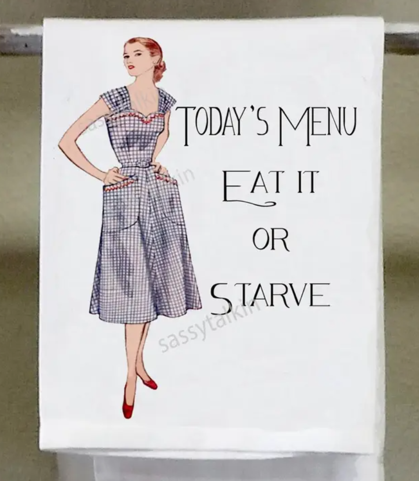 Tea Towel - Today's Menu